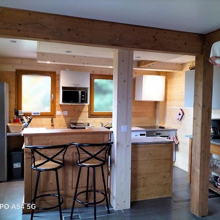 Chalet Luxe 12 Personnes Spa Sauna Vosges-Gerardmer ル・トリー エクステリア 写真