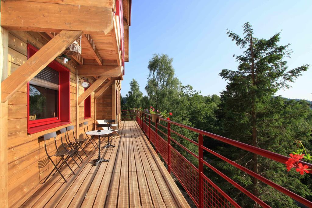 Chalet Luxe 12 Personnes Spa Sauna Vosges-Gerardmer ル・トリー エクステリア 写真