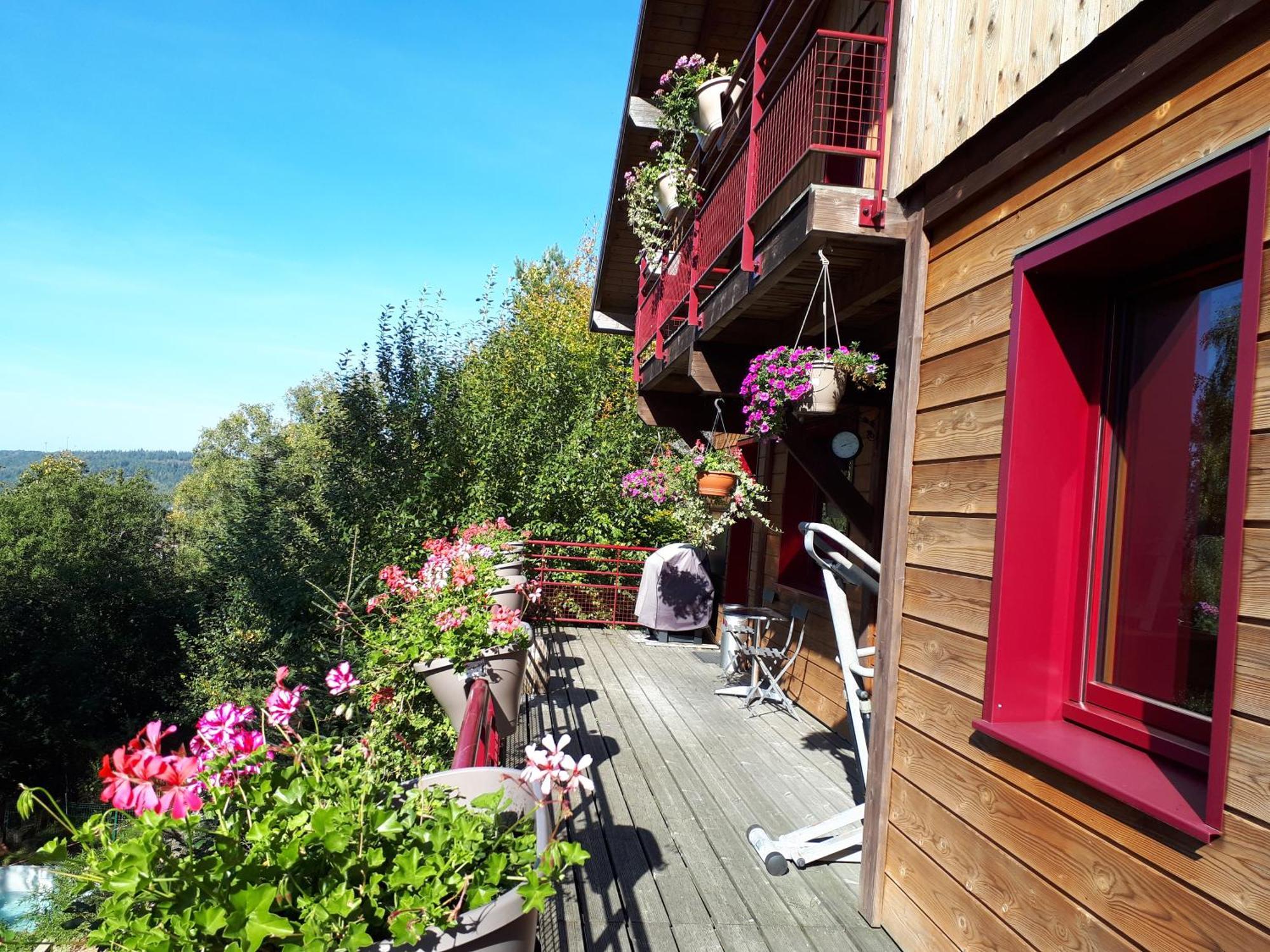 Chalet Luxe 12 Personnes Spa Sauna Vosges-Gerardmer ル・トリー エクステリア 写真